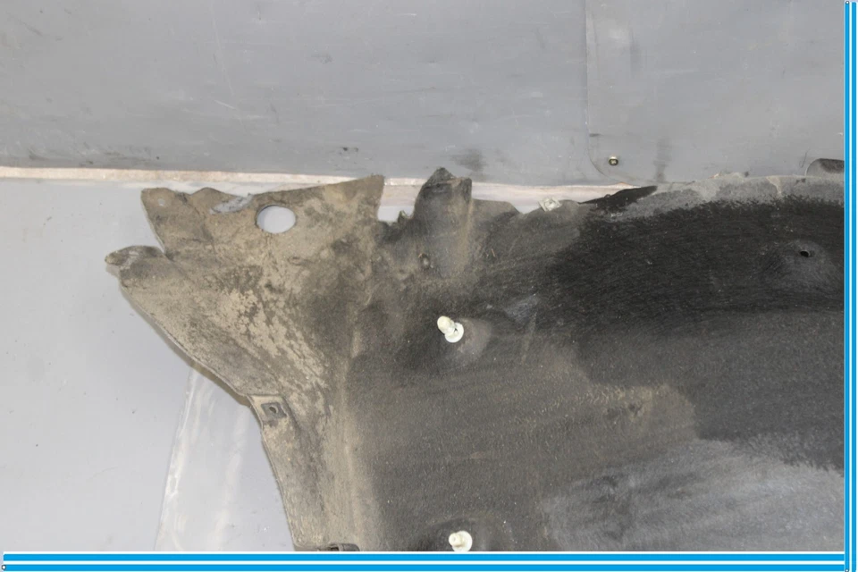 Guardabarros delantero derecho BMW 750i 09-15 protector contra salpicaduras trasero fabricante original Foto 2 de 4