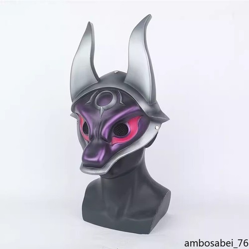 League of Legends Heartsteel The Unforgotten Yone Mask Halloween Party Helmet - Picture 4 of 21