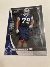 2019 Panini Absolute Football Rookie Card - Trysten Hill Dallas Cowboys RC #173