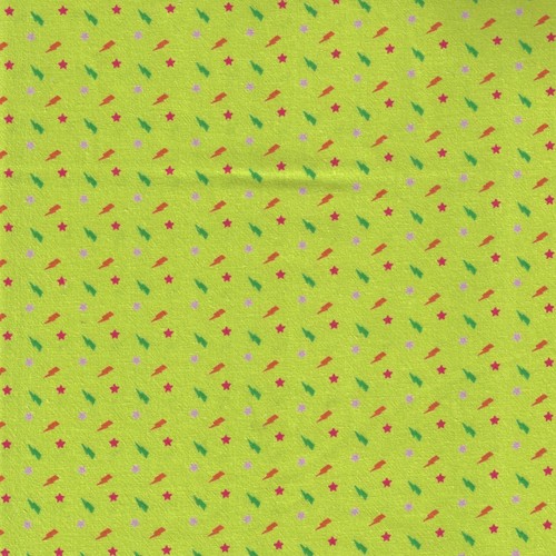 Fabric Freedom Sound Of Music 100% Cotton Fabric FQ Crafting Quilt Patch Lime - Picture 10 of 11