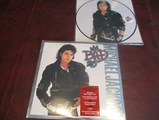 MICHAEL JACKSON BAD VERIFIED 1ST EDITION 25TH ANNIVERSARY 3 LPS +PICTURE DISC LP