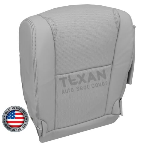 Fits 2006 - 2011 Lexus GS300, GS350 Passenger Bottom Perforated Seat Cover Gray - Picture 2 of 8