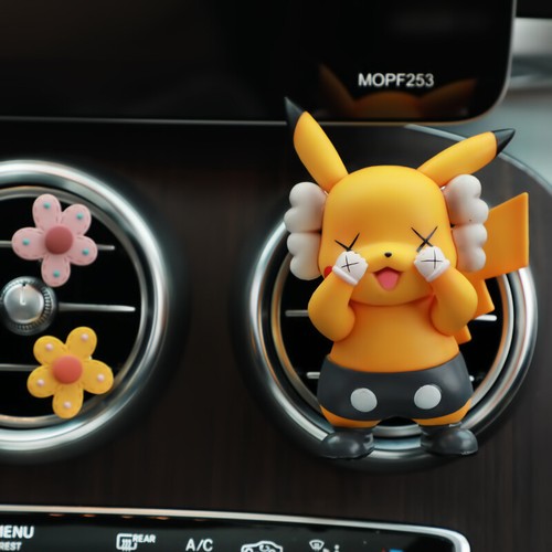 Pokemon Coche Perfume Coche Aire Acondicionado Salida Aire Clip Coche Decoración Interior - Imagen 3 de 8