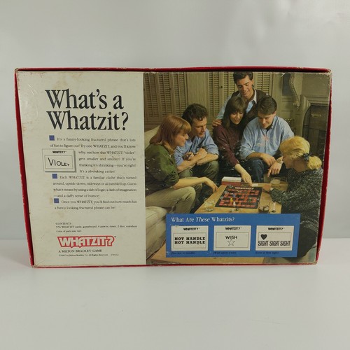 Milton Bradley Whatzit? Vintage 1987 - Complete Game - Picture 9 of 13