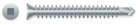 #6 x 2-1/4" FULL THREAD SQUARE TRIM HEAD ZINC SELF-DRILLING SCREWS 3M Box
