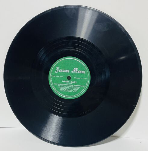 Bunk Johnson's Original Superior Band – Weary Blues / Moose March 78 RPM 1942 - Picture 3 of 4