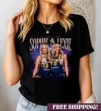 Lexie Hull & Sophie Cunningham Retro Vintage T-Shirt, Indiana Fever Step Sisters