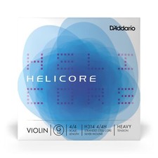 D'Addario Orchestral - Helicore 4/4 Size Violin String - Silver Wound G Strin...