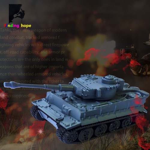 1-8 Stck. 4D zusammenbauen Panzer Modell Puzzle WWII Militär Armee Kampfpanzer 1/144 - Bild 2 von 20