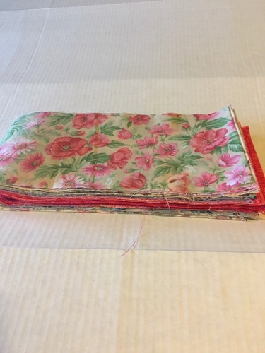 Pinks Desert Rolls 5 x 44 24 pieces Fabric 100% cotton no duplicates B - Picture 3 of 12