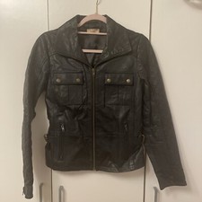Love Label Real Lether Jacket Size 12
