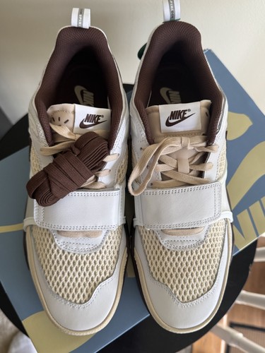 Größe 11 Nike Zoom Field Jaxx Travis Scott Light Chocolate HQ3073-100 SCHNELLER VERSAND - Bild 3 von 6