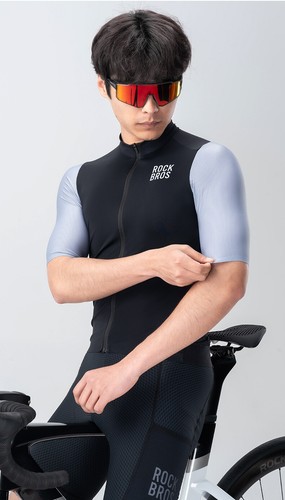 ROCKBROS Summer Mtb Road Bike Short Sleeves Jersey Clothing Breathable Jersey - Picture 6 of 10