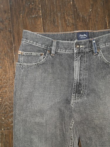 Tommy Bahama Jeans Mens 35x30 Black Denim Indigo Palms Beach Bum Casual Comfort - Picture 6 of 6