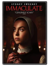 Immaculate (DVD, 2024) Brand New Sealed USA - FREE SHIPPING!!!