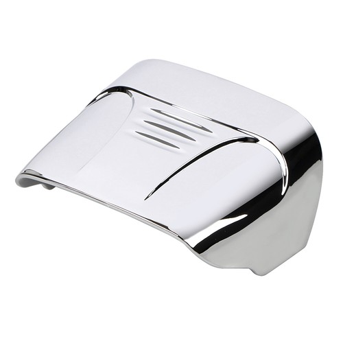 Chrome Tail Light Visor Cover For Harley Touring Road King Glide Softail Dyna - Picture 4 of 16
