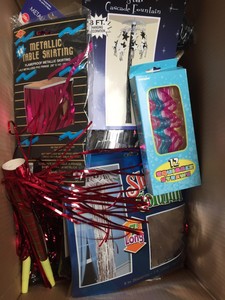 End Of Line Bargain Party Pack Assorted Items Decorations