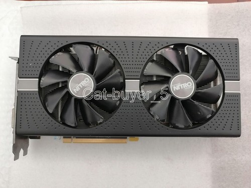 SAPPHIRE NITRO AMD Radeon RX590 8GB 2304SP GDDR5 Graphics Video Card DP HDMI - Picture 1 of 5