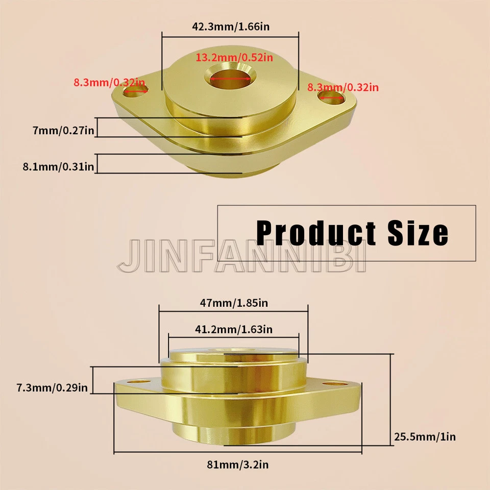 Herramienta de instalación de sello de junta de escape dorada para Harley Sportster 1100 1200 883 84-23 Foto 2 de 4