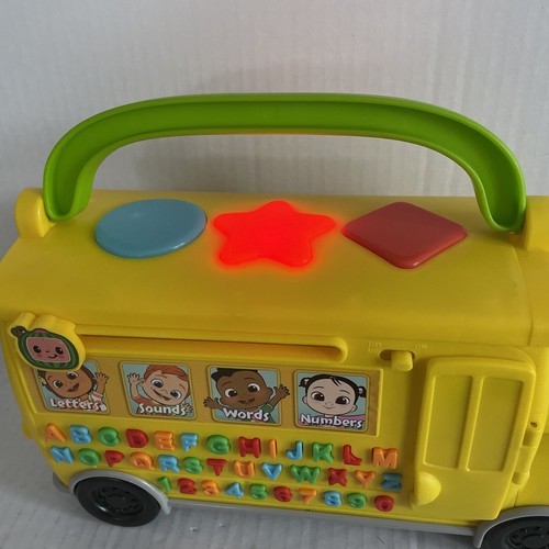 Cocomelon Learning Bus Carry Along Talking Lights Sounds Musical Phonics - Picture 9 of 12