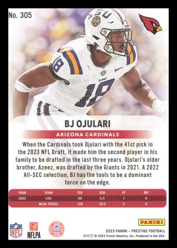 2023 Panini Prestige NFL - Rookie Cards #301 to 390 - Pick Your Card - Picture 9 of 137