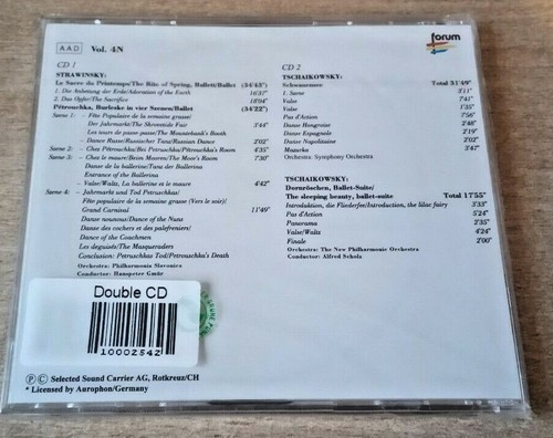 Ballettmusik - New Philharmonic Orchestra  - 2 x CD - New & Sealed - Picture 2 of 2