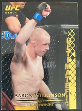 Aaron WILKINSON Topps 2011 Rookie UFC DEBUT Featherweight #146
