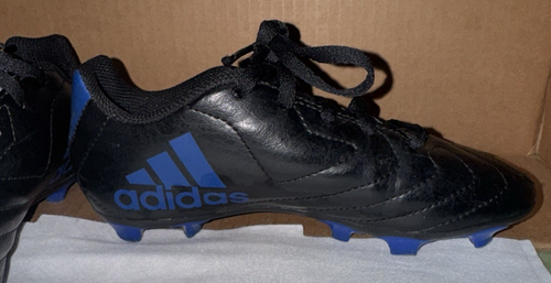 Adidas Goletto VII FG J Black/Royal Soccer Shoes Cleats FV2894 Boy’s Size 13k - Picture 2 of 14