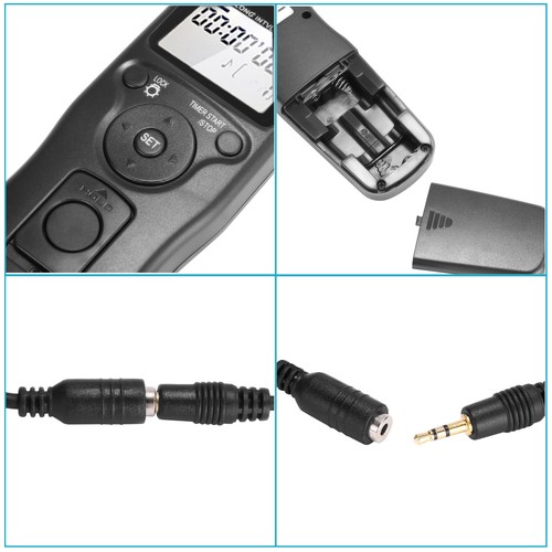 Neewer Shutter Release Timer Remote Control For Canon EOS 550D 450D 400D 300D - Picture 4 of 8