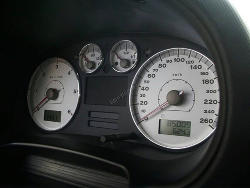Per Seat Cordoba I Fl 1999-2002 Anelli al quadro strumenti in alluminio lucido - Picture 6 of 9