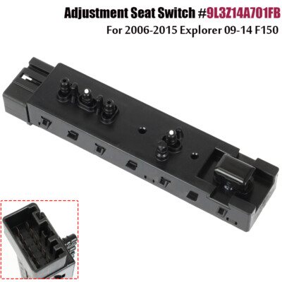 Driver Side Power Seat Adjustment Switch – Fits 06-15 Explorer & 09-14 F150