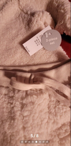 2pcs set baby gap sherpa henleyoutfit unisex for boy or girl size 18-24M - Picture 2 of 7