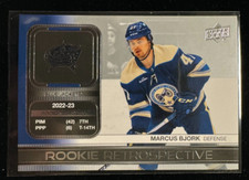 2023-24 Upper Deck Series 1 Rookie Retrospective Marcus Bjork #RR-17