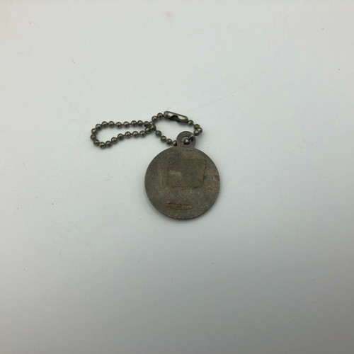 Will Rogers Fob Keychain Shrine Of The Sun Cheyenne MT Bates + Klinke Vintage - Picture 8 of 12