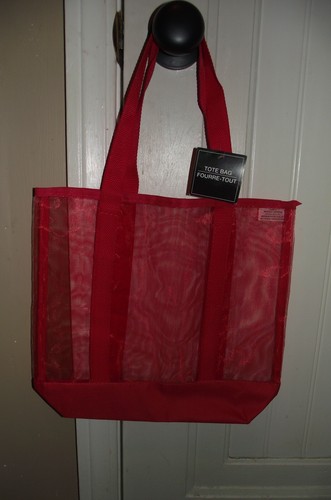 See-Through Canvas Totes * Sparkly Texture * 3 Colors to Choose From * NWT - Picture 4 of 4