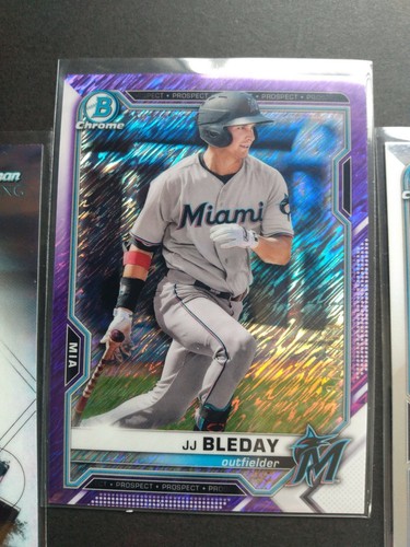 JJ BLEDAY baseball card Lot. #’d - Picture 1 of 6