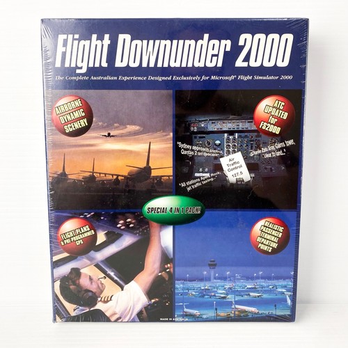 Flight Downunder 2000 - Sealed - Big Box - PC - Free Postage - Picture 1 of 7