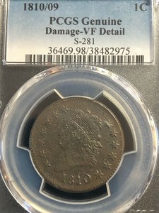 1810-09-Classic-Liberty-Head-Large-Cent-PCGS-VF-Details-S-281-Variety