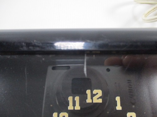 Reloj De Colección 1988 Gemini Display Purdue University Purdue Pete Neón Luz Negra - Imagen 10 de 10