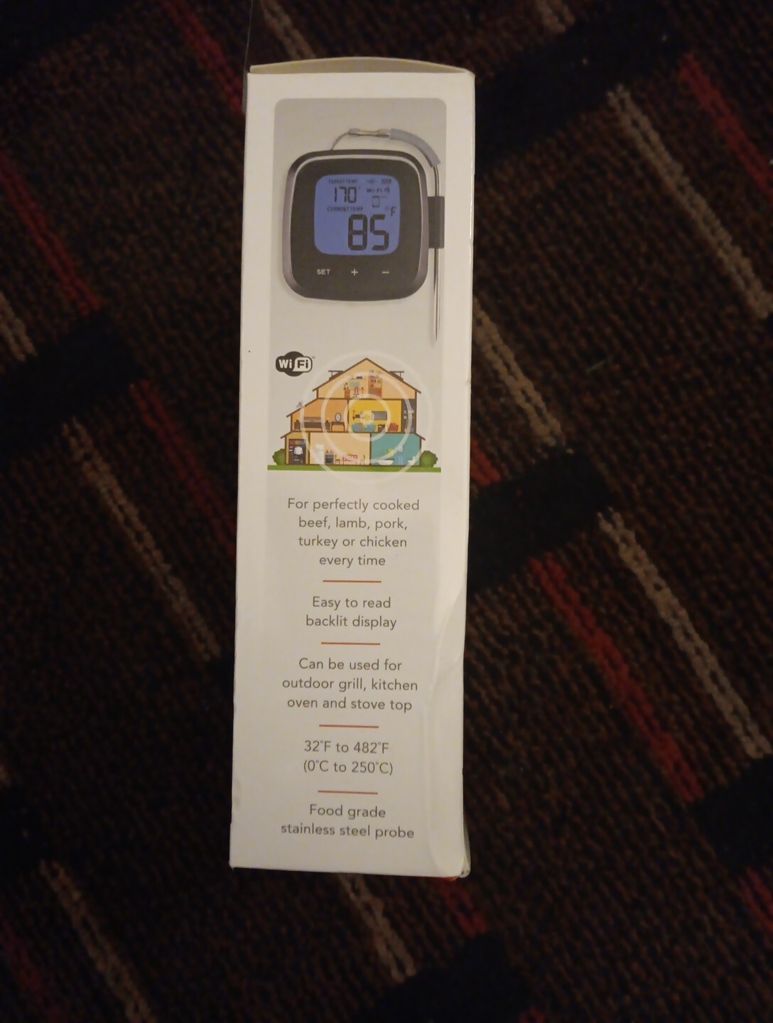 PROGRADE GRILLING WiFi GRILLING THERMOMETER VBQPGT001 iOS/Android App