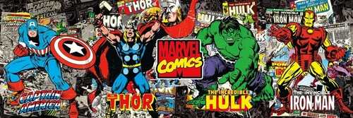 Buffalo Games - Marvel - 4 x 1 Multipack - Comics - Multi Piece Jigsaw Puzzle - Picture 5 of 6