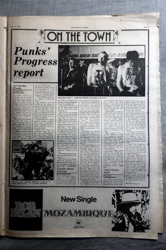 NEW MUSICAL EXPRESS 17th April 1976 ~ The Sweet ~ ELO ~ Luxembourg 208! - Picture 18 of 20