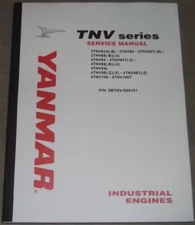 YANMAR 3TNV82A 3TNV84 3TNV88 4TNV84 4TNV88 4TNV94 4TNV98 ENGINE SERVICE MANUAL