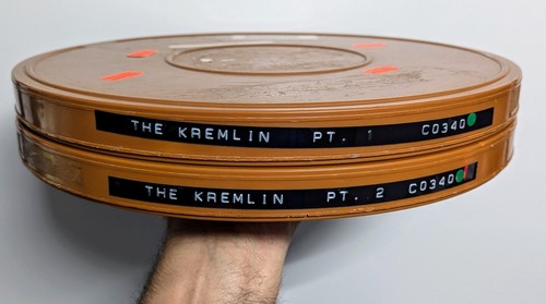 16mm film - The Kremlin - 1965 - two 12-inch reels - NBC News - McGraw Hill film - Picture 1 of 6