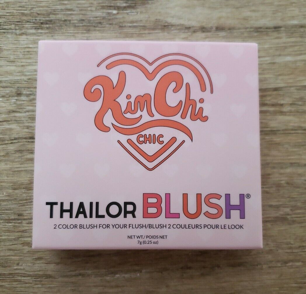 Kim Chi Chic Thailor Blush 01 Pinky/Rose 7 g (0.25) Oz NIB FREE SHIP