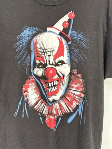 Mischievous Killer Clown T-shirt Nightmare Horror Halloween Men's T-shirt Large - Picture 3 of 8