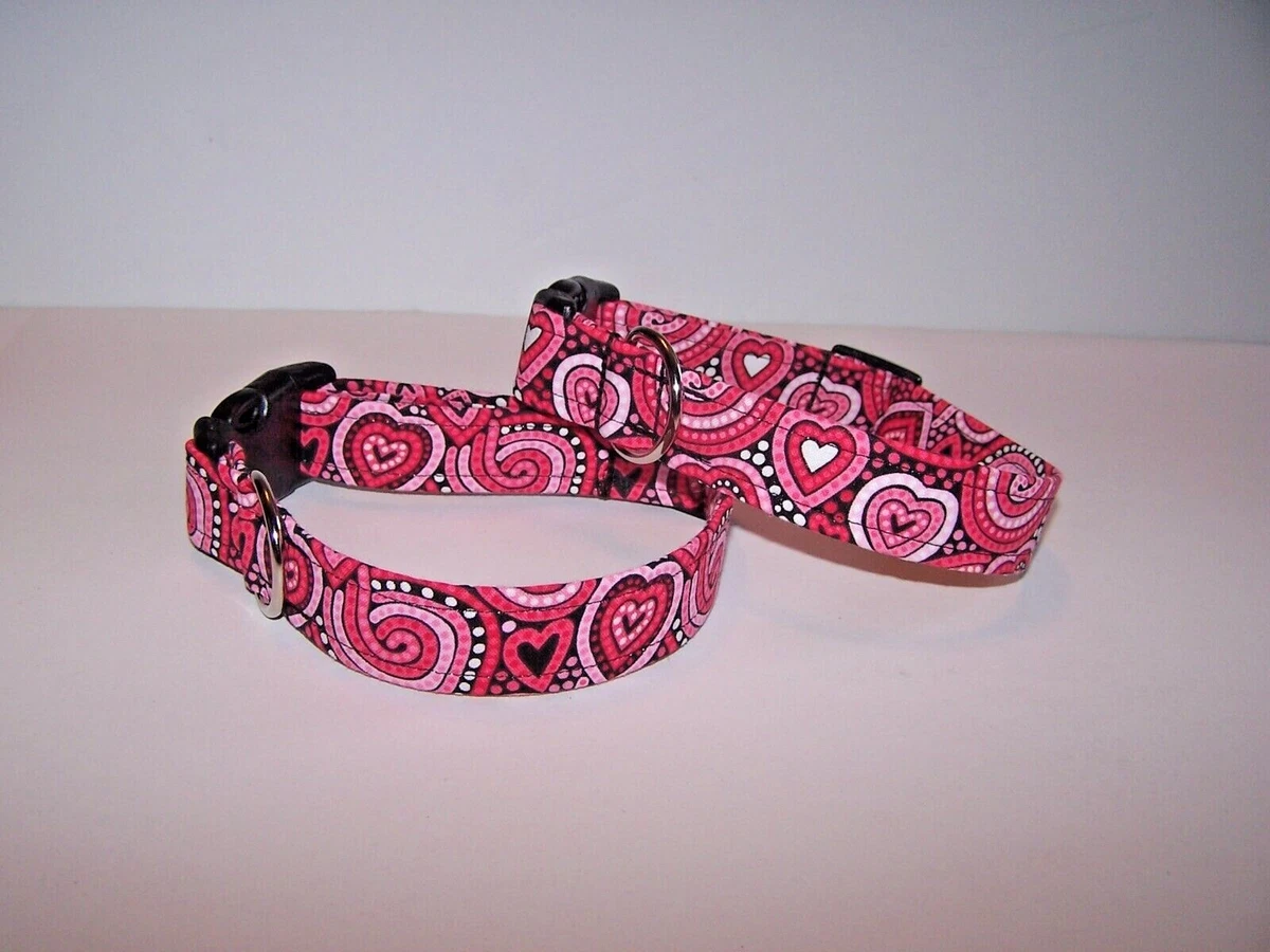 Valentines day dog collars sales