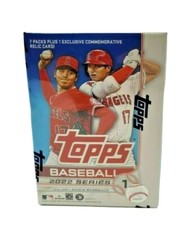 2022 Topps Series 1 Baseball Factory Sealed Blaster Box 99 Total Cards