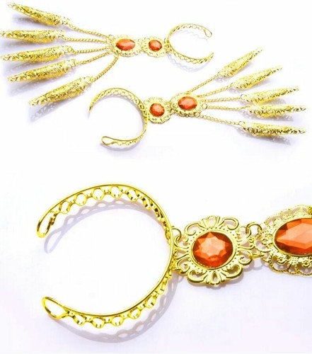 Damen Bauchtanz Kostüm Set Hose Hüftschal Damen Kleidung Set Tanzkostüm - Bild 9 von 19