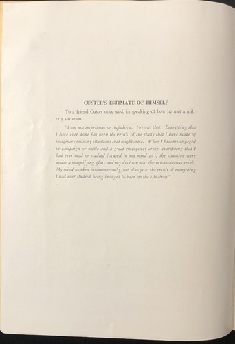 GREAT ILLUS 1st Ed CUSTER’S INDIAN BATTLES 1936 LITTLE BIGHORN 7th Cavalry SIOUX - Picture 5 of 18